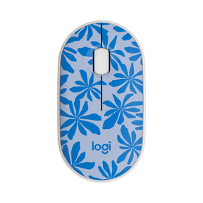 Logitech M340 Wireless Mouse (Blue Floral) — Being Shipped