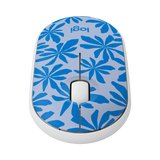 Logitech M340 Wireless Mouse (Blue Floral) — Being Shipped