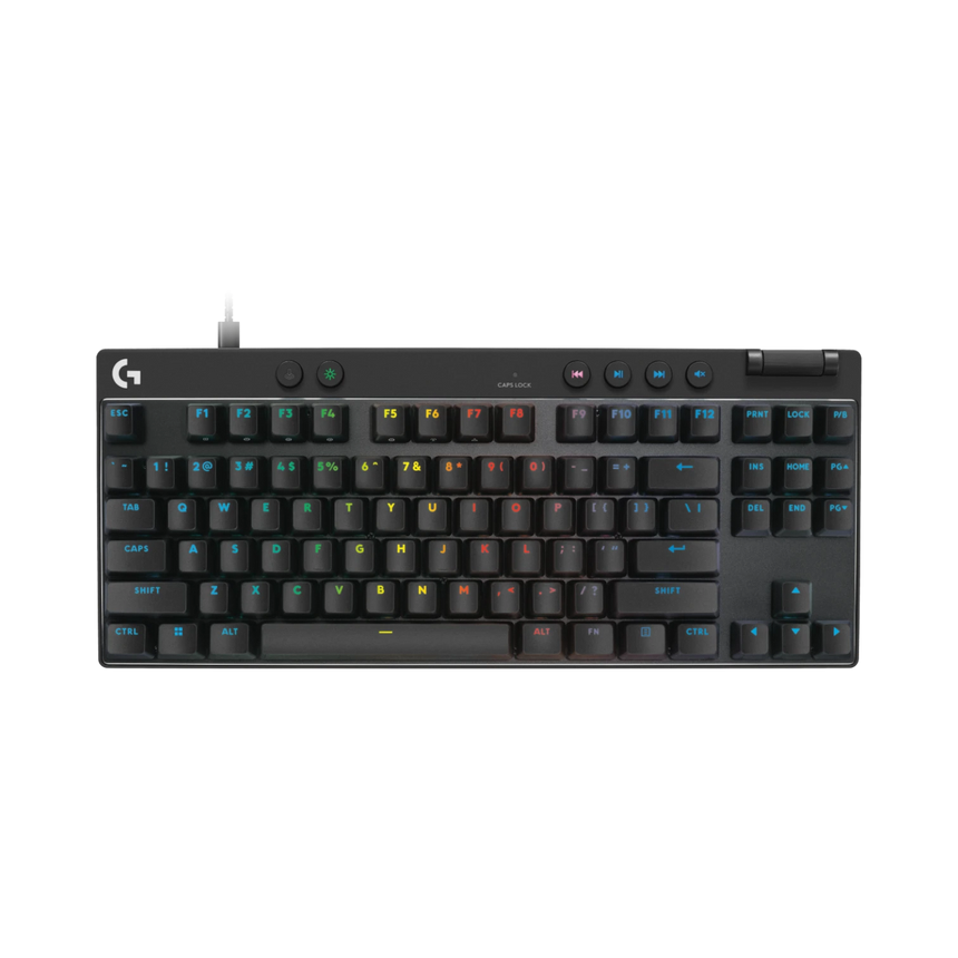 Logitech G Pro X TKL RAPID RGB Gaming Keyboard (Black) — Being Shipped