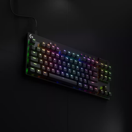 Logitech G Pro X TKL RAPID RGB Gaming Keyboard (Black) — Being Shipped