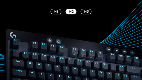 Logitech G Pro X TKL RAPID RGB Gaming Keyboard (Black) — Being Shipped