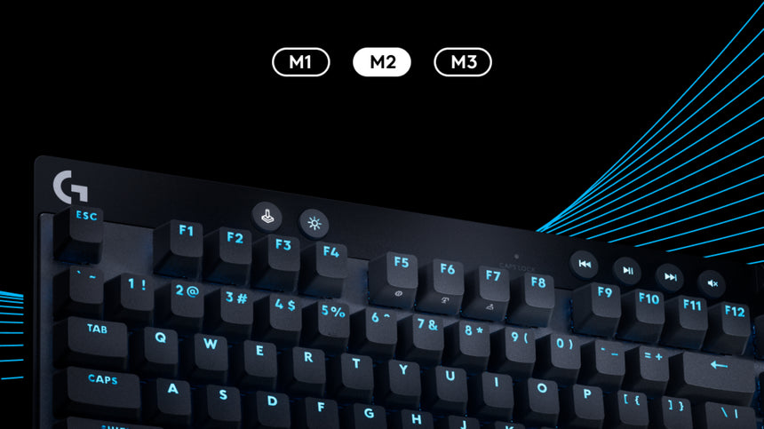 Logitech G Pro X TKL RAPID RGB Gaming Keyboard (Black) — Being Shipped