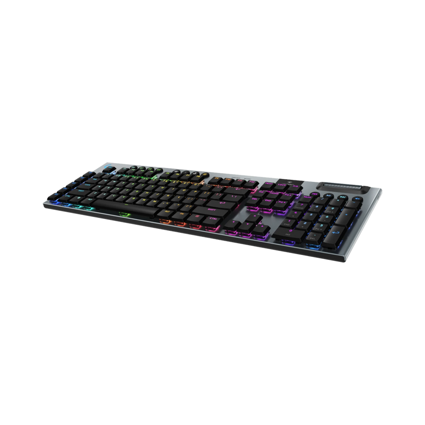 Logitech G G915 X LIGHTSPEED Low-Profile Wireless RGB Mechanical Gaming Keyboard (Carbon, GL Tactile) — Being Shipped