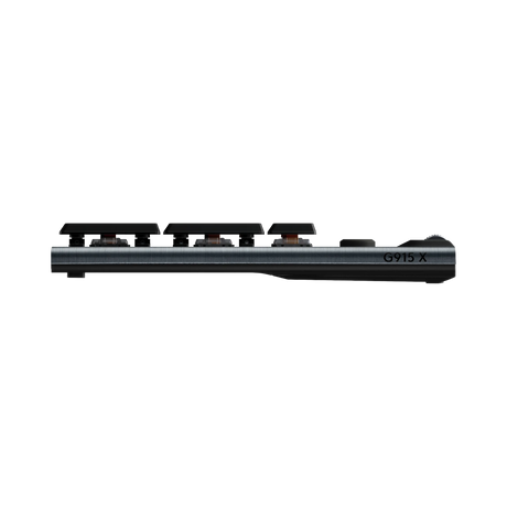 Logitech G G915 X LIGHTSPEED Low-Profile Wireless RGB Mechanical Gaming Keyboard (Carbon, GL Tactile) — Being Shipped