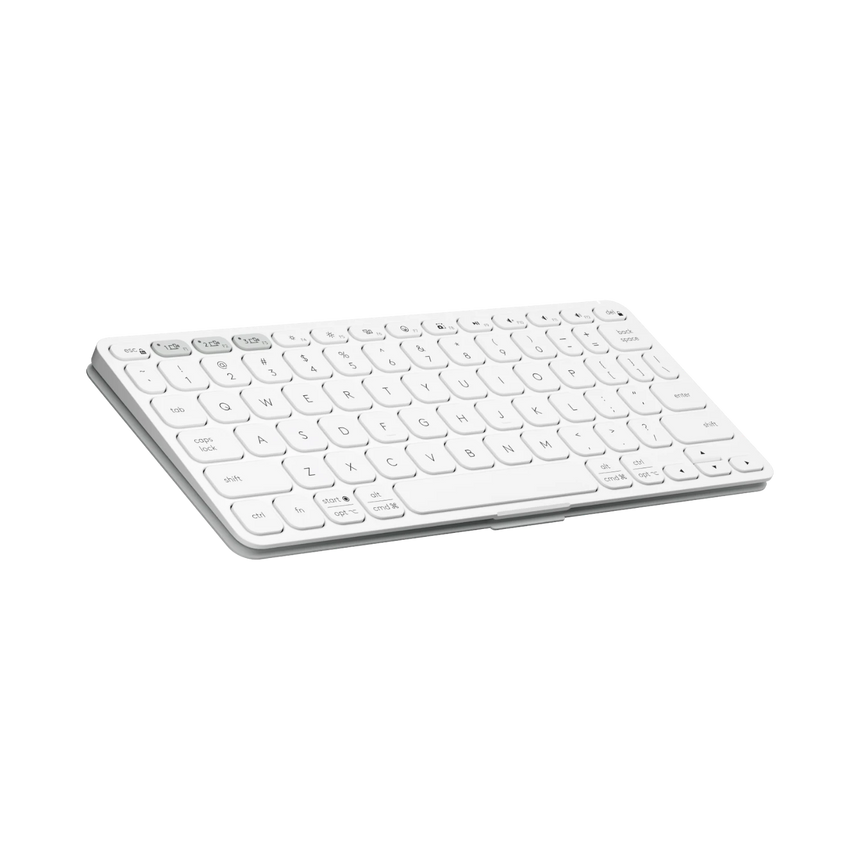 Logitech KEYS-TO-GO 2 Wireless Keyboard for iPad, iOS & Mac with Cover (Pale Gray) — Being Shipped
