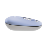 Logitech POP ICON Wireless Keyboard & Mouse Combo (Lilac & Off-White) — Being Shipped
