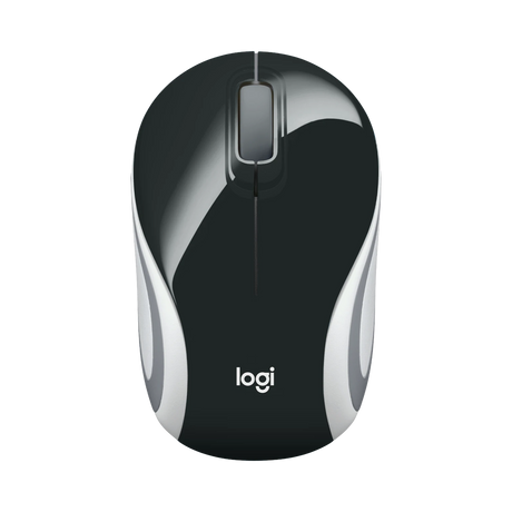 Logitech M187 Mini Wireless Optical Wireless Ambidextrous Mouse (Black& White) — Being Shipped