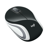 Logitech M187 Mini Wireless Optical Wireless Ambidextrous Mouse (Black& White) — Being Shipped