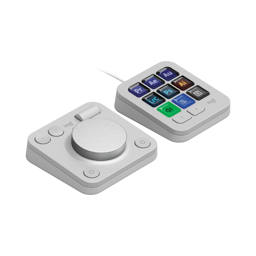 Logitech MX Creative Console (Pale Gray) — Being Shipped