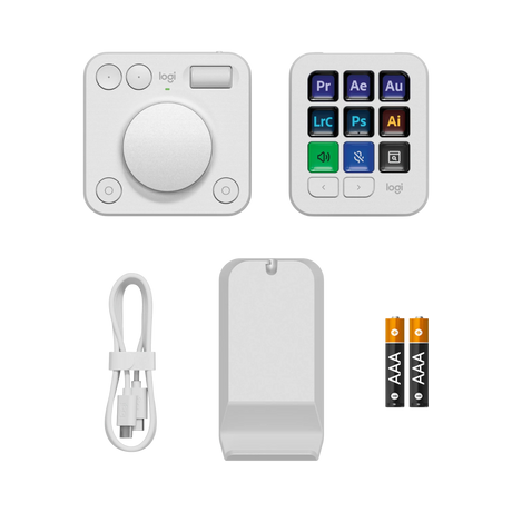 Logitech MX Creative Console (Pale Gray) — Being Shipped