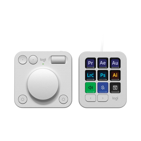 Logitech MX Creative Console (Pale Gray) — Being Shipped