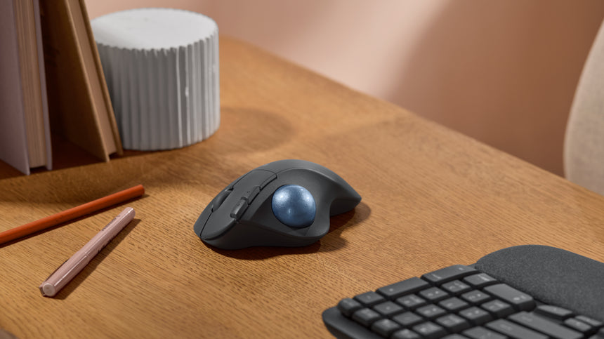 Logitech Ergo M575S Wireless Trackball Mouse (Graphite) — Being Shipped