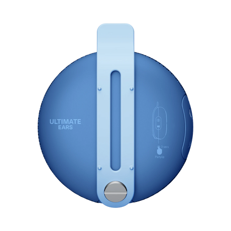 Ultimate Ears MINIROLL Ultra-Portable Waterproof Bluetooth Speaker (Majestic Blue) — Being Shipped