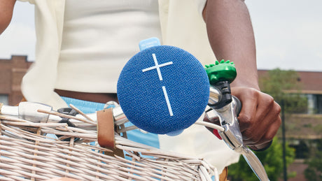 Ultimate Ears MINIROLL Ultra-Portable Waterproof Bluetooth Speaker (Majestic Blue) — Being Shipped