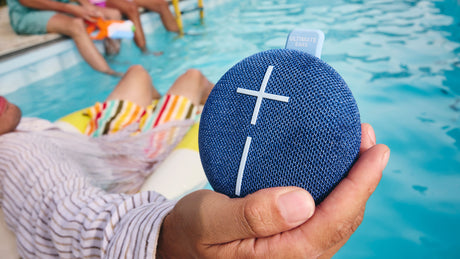 Ultimate Ears MINIROLL Ultra-Portable Waterproof Bluetooth Speaker (Majestic Blue) — Being Shipped