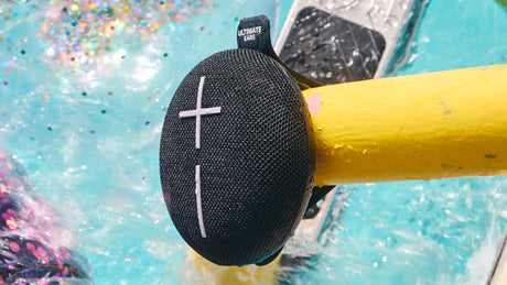 Ultimate Ears MINIROLL Ultra-Portable Waterproof Bluetooth Speaker (Gentle Black) — Being Shipped