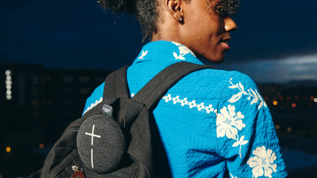 Ultimate Ears MINIROLL Ultra-Portable Waterproof Bluetooth Speaker (Gentle Black) — Being Shipped