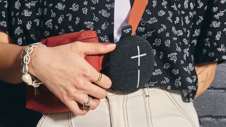 Ultimate Ears MINIROLL Ultra-Portable Waterproof Bluetooth Speaker (Gentle Black) — Being Shipped