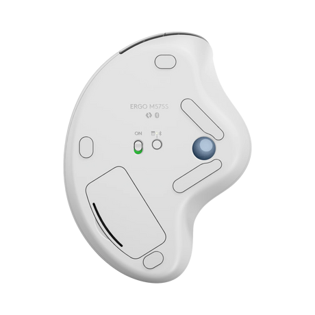 Logitech Ergo M575S Wireless Trackball Mouse (Off-White) — Being Shipped