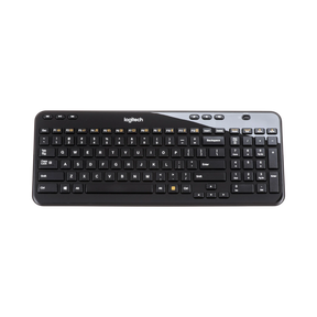Logitech K360 Wireless Keyboard (Glossy Black) — Being Shipped