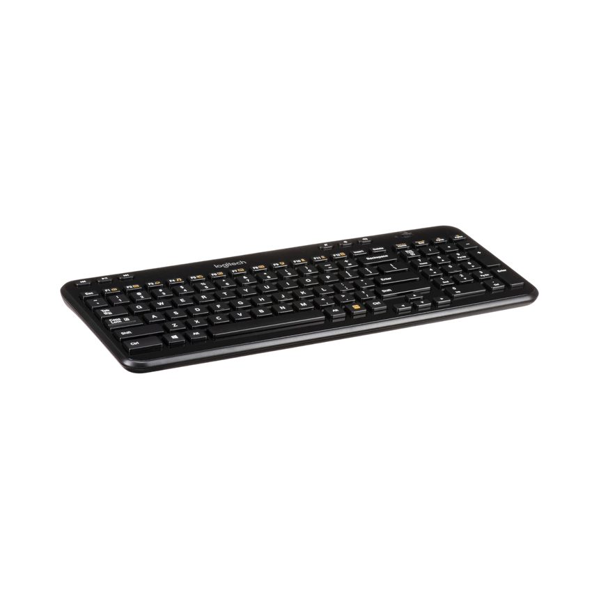 Logitech K360 Wireless Keyboard (Glossy Black) — Being Shipped