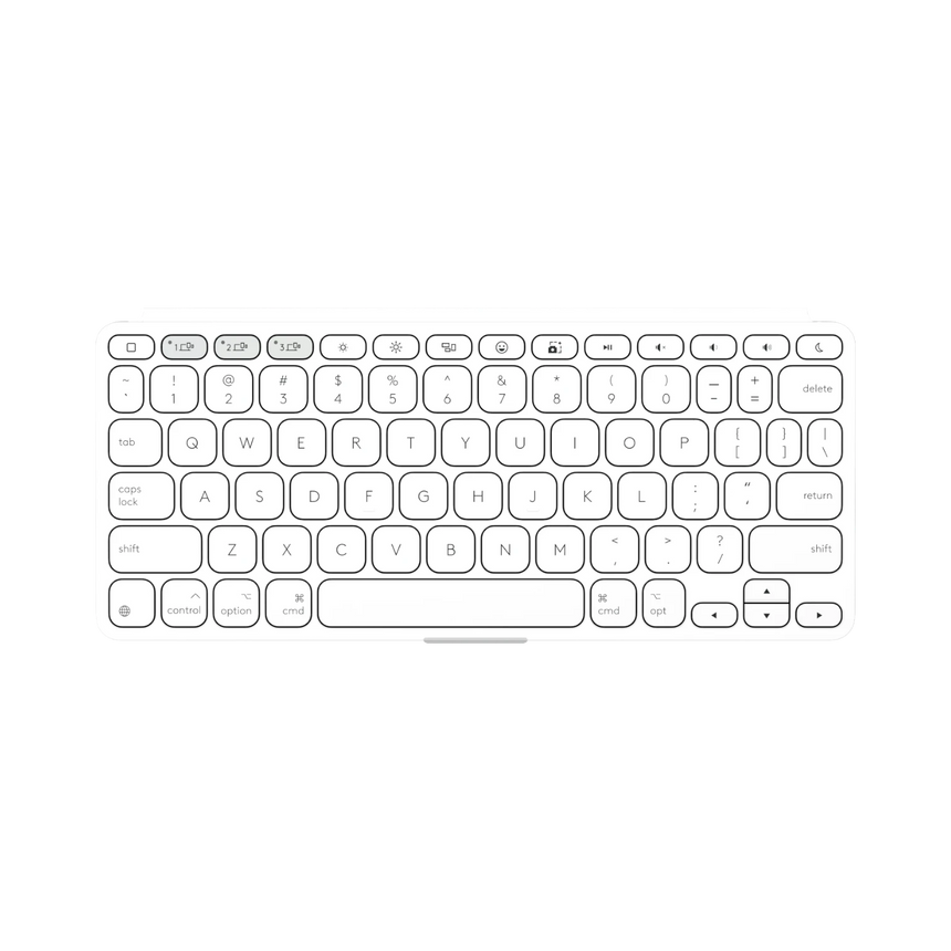 Logitech KEYS-TO-GO 2 Wireless Keyboard with Cover (Pale Gray) — Being Shipped
