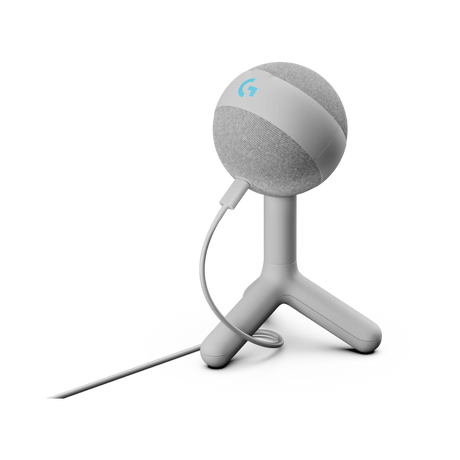 Logitech G Yeti Orb RGB USB-C Gaming Microphone (White) — Being Shipped