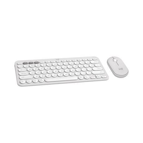 Logitech Pebble 2 Wireless Keyboard & Mouse Combo for Mac (Tonal White) — Being Shipped