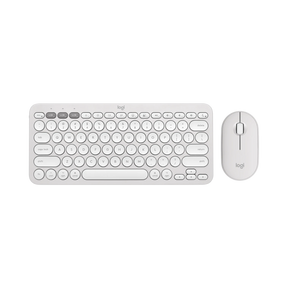 Logitech Pebble 2 Wireless Keyboard & Mouse Combo for Mac (Tonal White) — Being Shipped