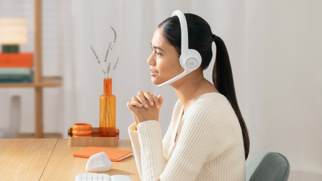Logitech Zone 300 Wireless Headset (Off-White) — Being Shipped