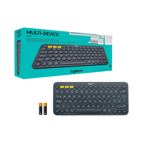 Logitech K380 Multi-Device Bluetooth Keyboard (Dark Gray) — Being Shipped
