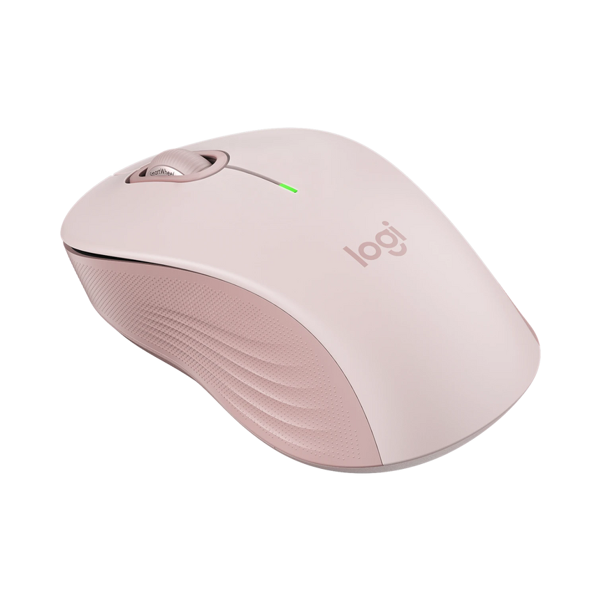 Logitech - Signature M550 Bluetooth Optical Ambidextrous Mouse (Rose) — Being Shipped