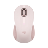 Logitech - Signature M550 Bluetooth Optical Ambidextrous Mouse (Rose) — Being Shipped