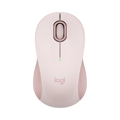 Logitech - Signature M550 Bluetooth Optical Ambidextrous Mouse (Rose) — Being Shipped