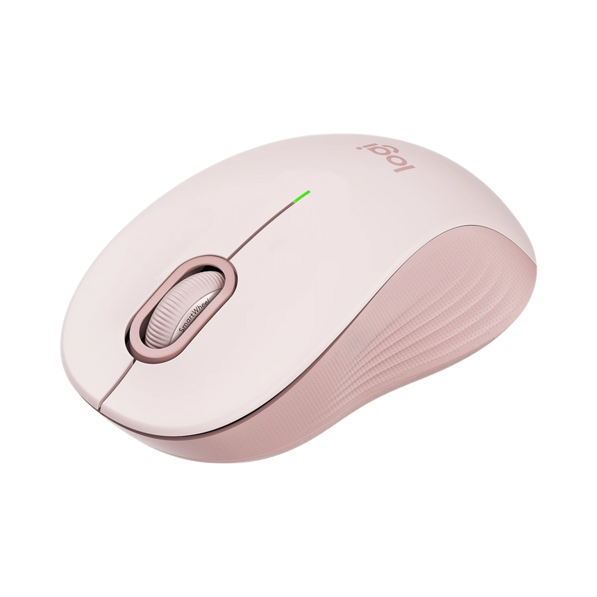 Logitech - Signature M550 Bluetooth Optical Ambidextrous Mouse (Rose) — Being Shipped