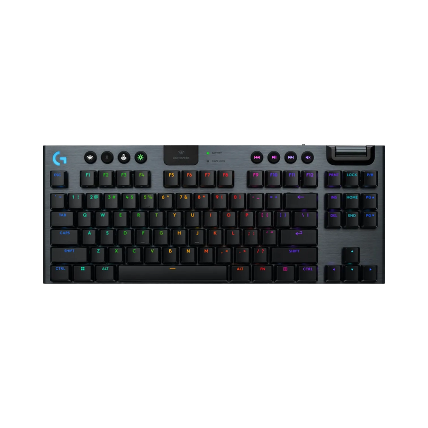 Logitech G G915 X LIGHTSPEED TKL LP Wireless RGB Mechanical Gaming Keyboard (Carbon, GL Clicky) — Being Shipped