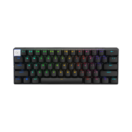 Logitech G PRO X 60 LIGHTSPEED Wireless Gaming Keyboard (Black, Tactile Switches) — Being Shipped