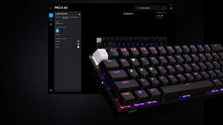 Logitech G PRO X 60 LIGHTSPEED Wireless Gaming Keyboard (Black, Tactile Switches) — Being Shipped