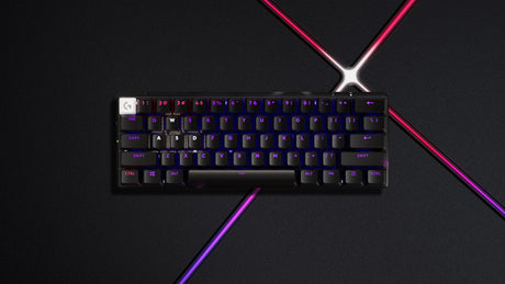 Logitech G PRO X 60 LIGHTSPEED Wireless Gaming Keyboard (Black, Tactile Switches) — Being Shipped