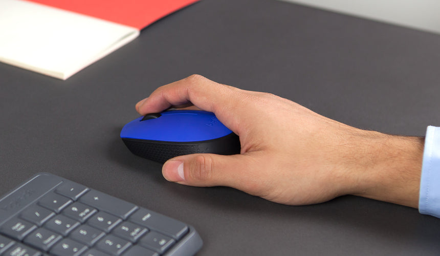 Logitech M170 Wireless Mouse (Blue) — Being Shipped