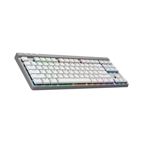 Logitech G G515 LIGHTSPEED TKL Wireless RGB Mechanical Gaming Keyboard (White, GL Tactile) — Being Shipped
