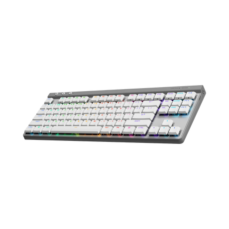 Logitech G G515 LIGHTSPEED TKL Wireless RGB Mechanical Gaming Keyboard (White, GL Tactile) — Being Shipped