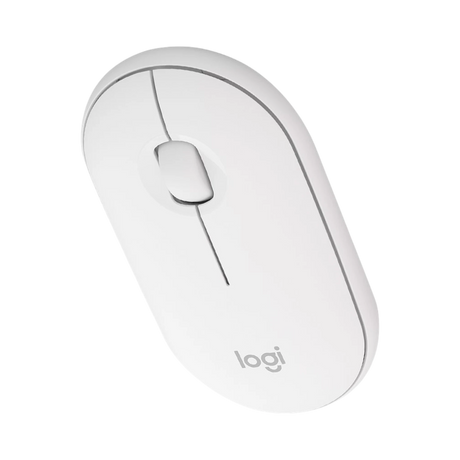 Logitech Pebble M350 Wireless Mouse (White) — Being Shipped