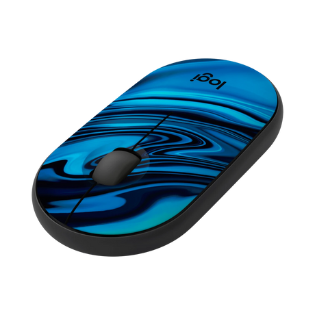 Logitech M340 Wireless Mouse (Blue Galaxy) — Being Shipped