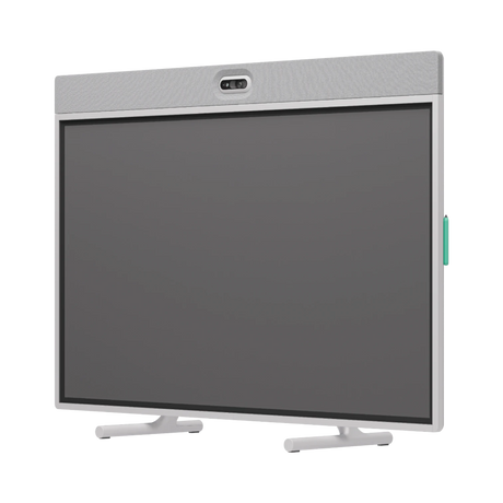 Logitech Rally Board 65 UHD 4K Commercial Touchscreen Monitor with Webcam & Microphone (Off-White) — Being Shipped