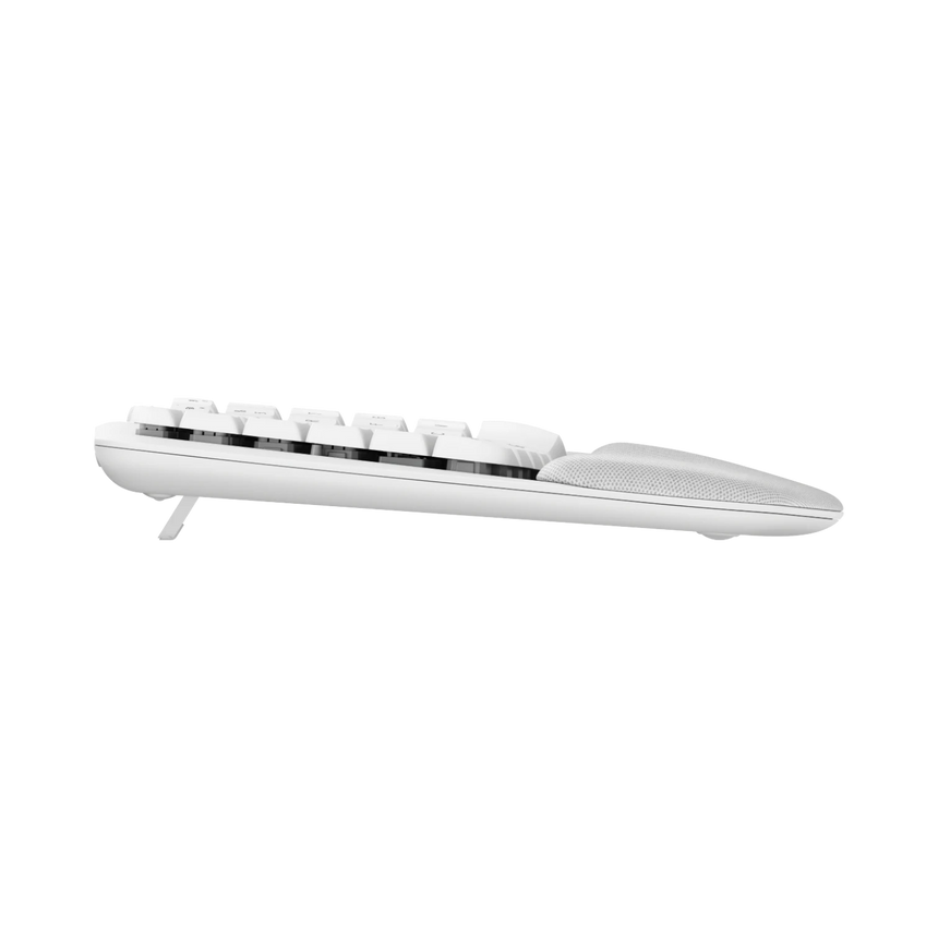 Logitech Wave Keys for Mac Wireless Ergonomic Keyboard (Off-White) — Being Shipped