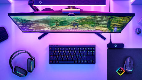 Logitech G G515 LIGHTSPEED TKL Wireless RGB Mechanical Gaming Keyboard (Black, GL Tactile) — Being Shipped