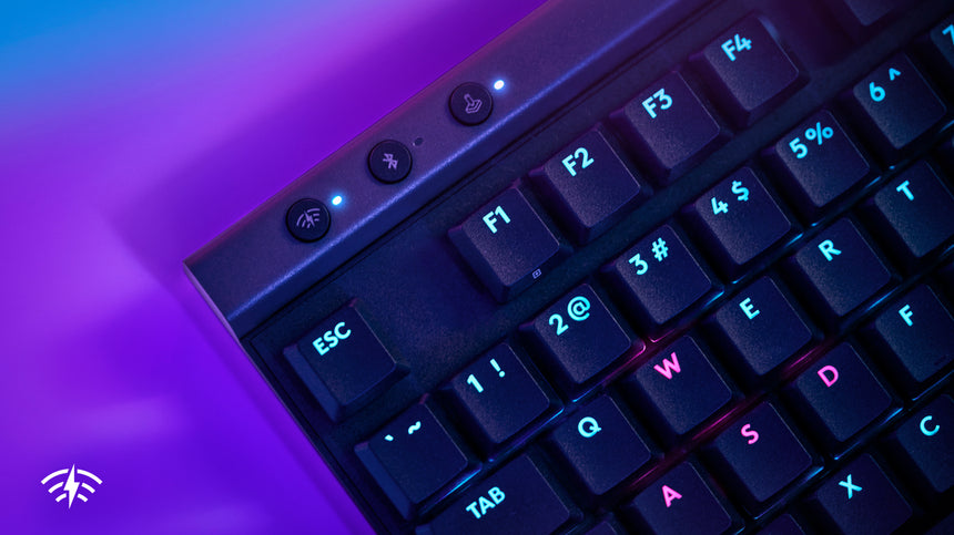 Logitech G G515 LIGHTSPEED TKL Wireless RGB Mechanical Gaming Keyboard (Black, GL Tactile) — Being Shipped
