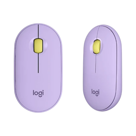 Logitech Pebble Wireless Mouse (Lila) — Being Shipped