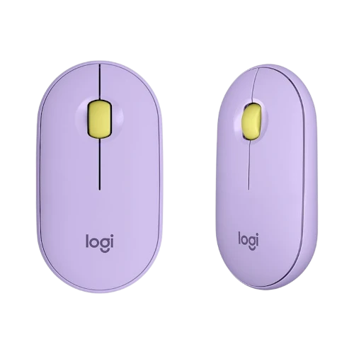 Logitech Pebble Wireless Mouse (Lila) — Being Shipped